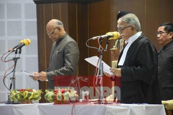 New Tripura Governor takes oath